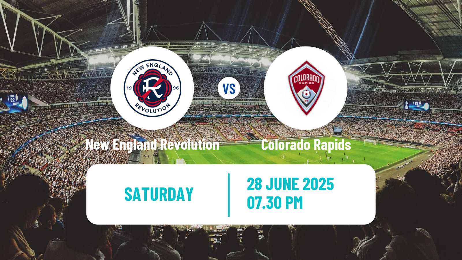 Soccer MLS New England Revolution - Colorado Rapids