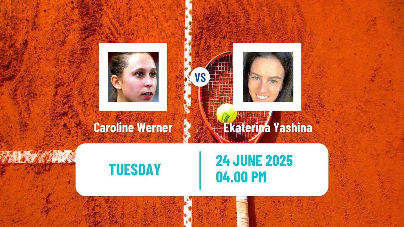 Tennis ITF W50 H Palma Del Rio Women Caroline Werner - Ekaterina Yashina