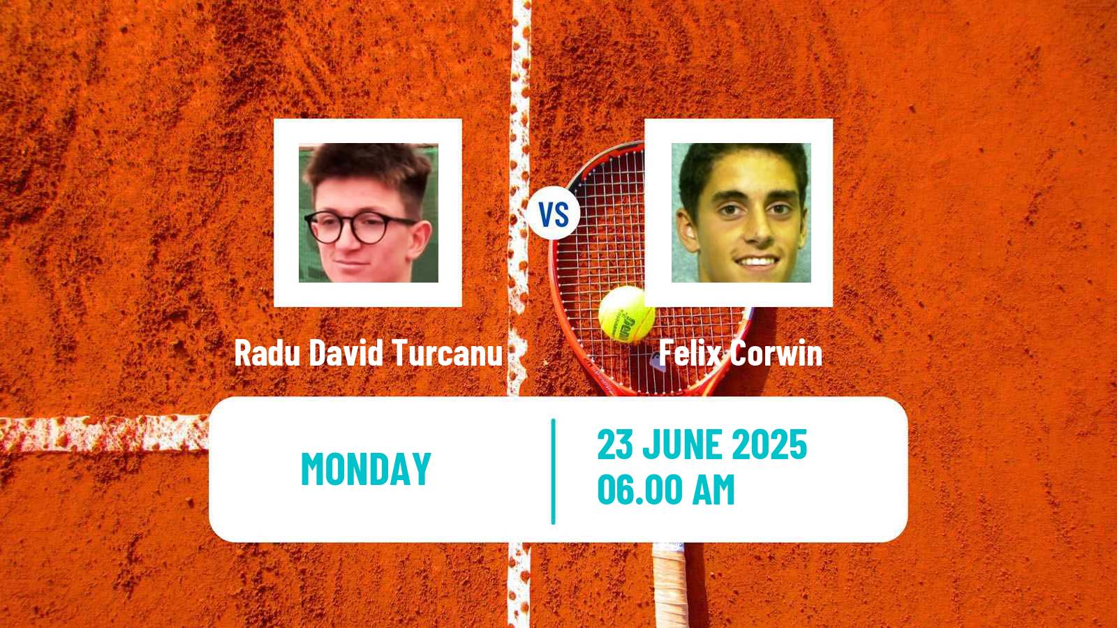 Tennis ITF M25 Targu Mures Men Radu David Turcanu - Felix Corwin
