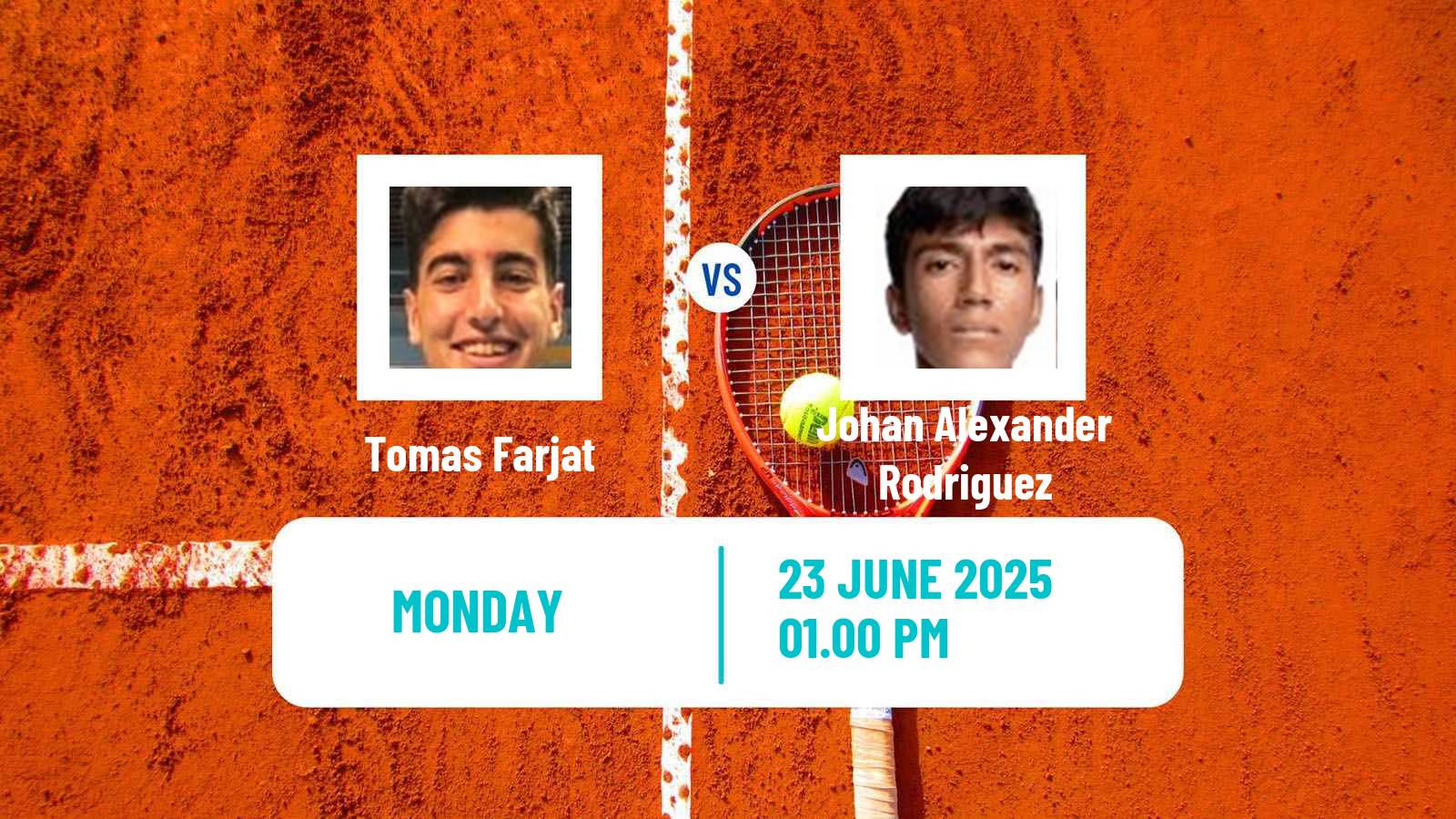Tennis Lima Challenger Men Tomas Farjat - Johan Alexander Rodriguez