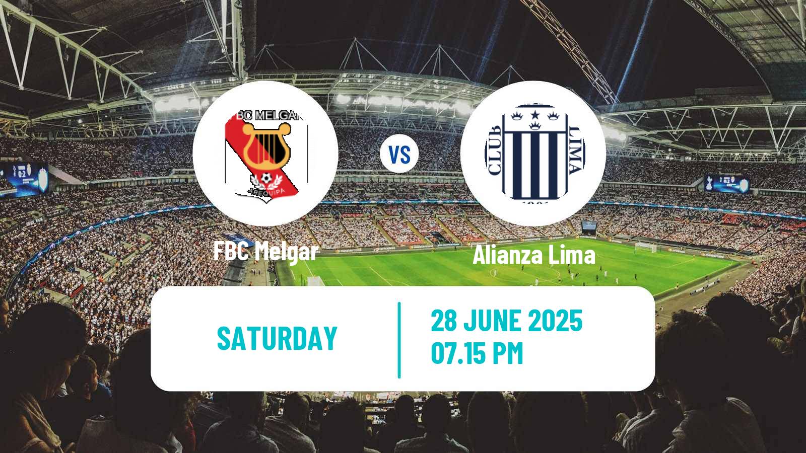 Soccer Peruvian Liga 1 FBC Melgar - Alianza Lima