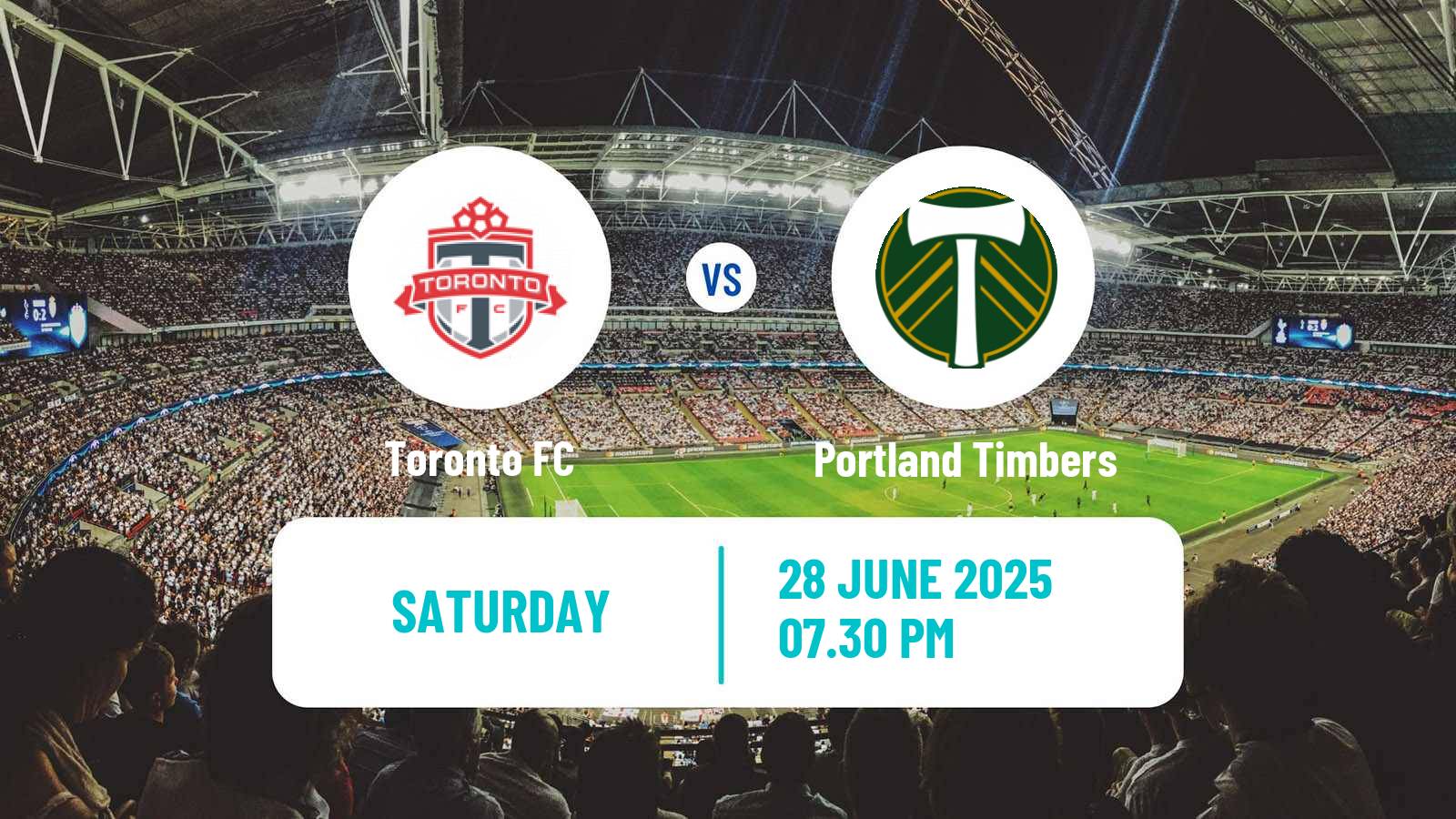 Soccer MLS Toronto FC - Portland Timbers