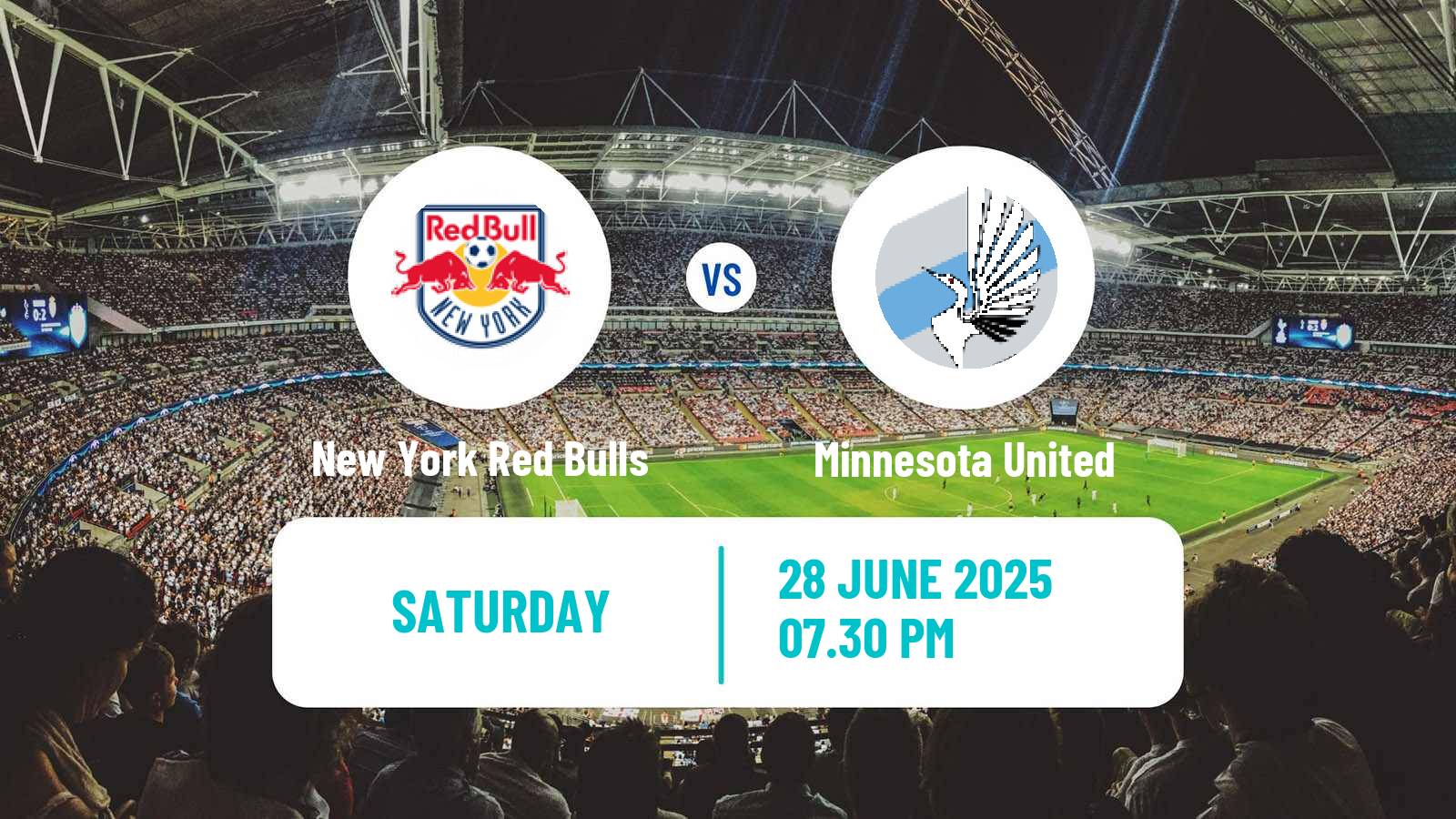 Soccer MLS New York Red Bulls - Minnesota United