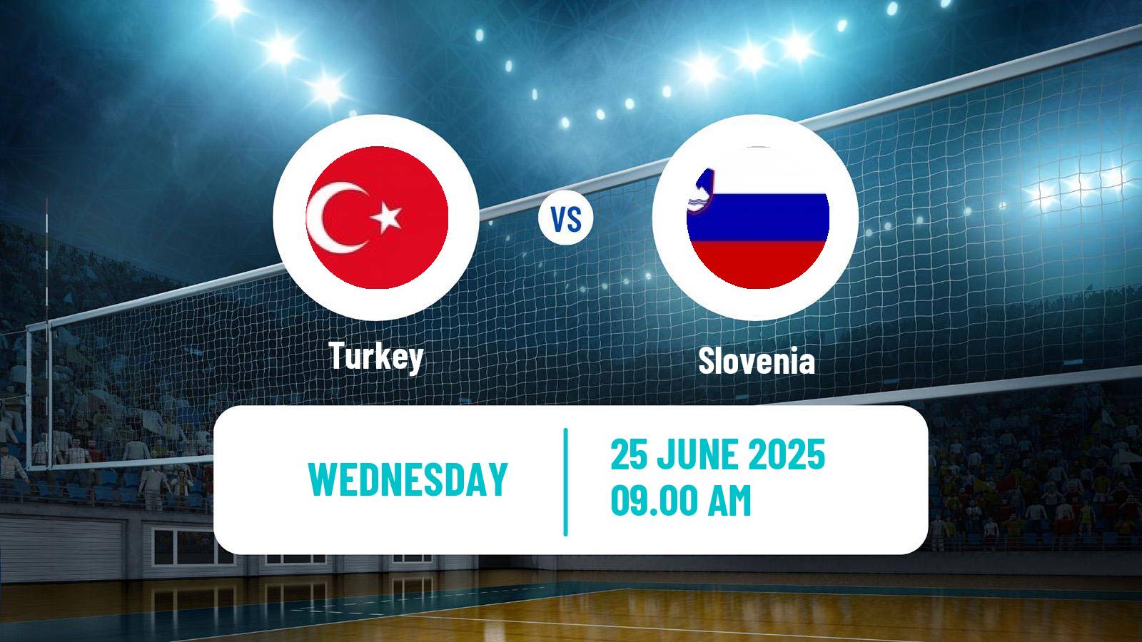 Volleyball Nations League Volleyball Turkey - Slovenia