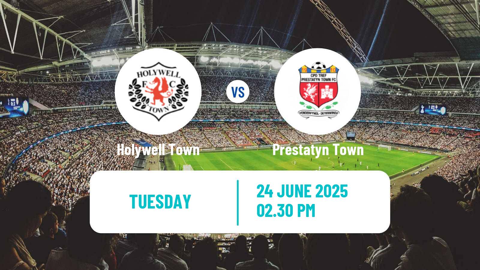 Soccer Club Friendly Holywell Town - Prestatyn Town