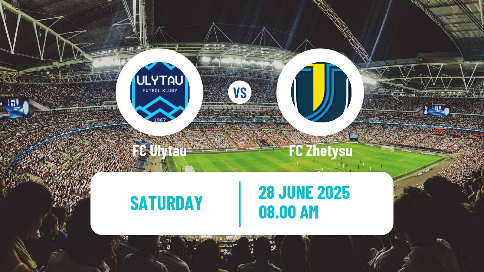 Soccer Kazakh Premier League Ulytau - Zhetysu