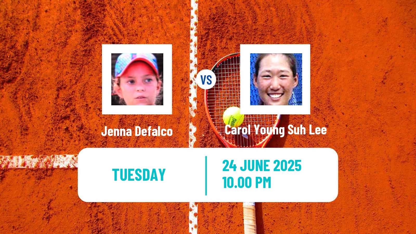 Tennis ITF W35 Taipei 2 Women Jenna Defalco - Carol Young Suh Lee
