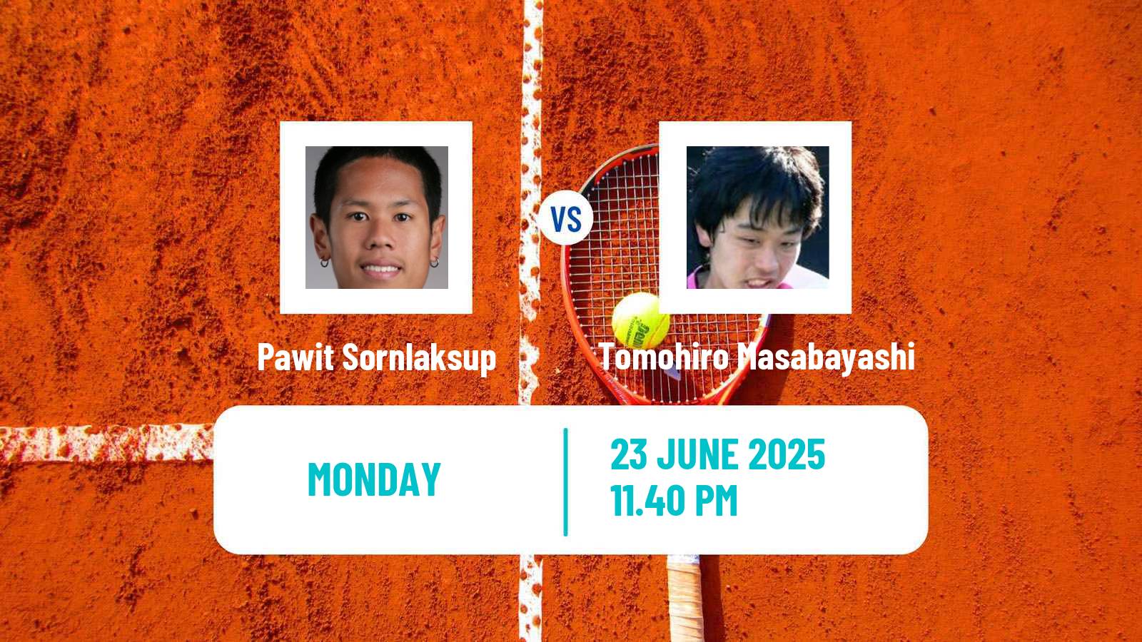 Tennis ITF M15 Maanshan 3 Men Pawit Sornlaksup - Tomohiro Masabayashi