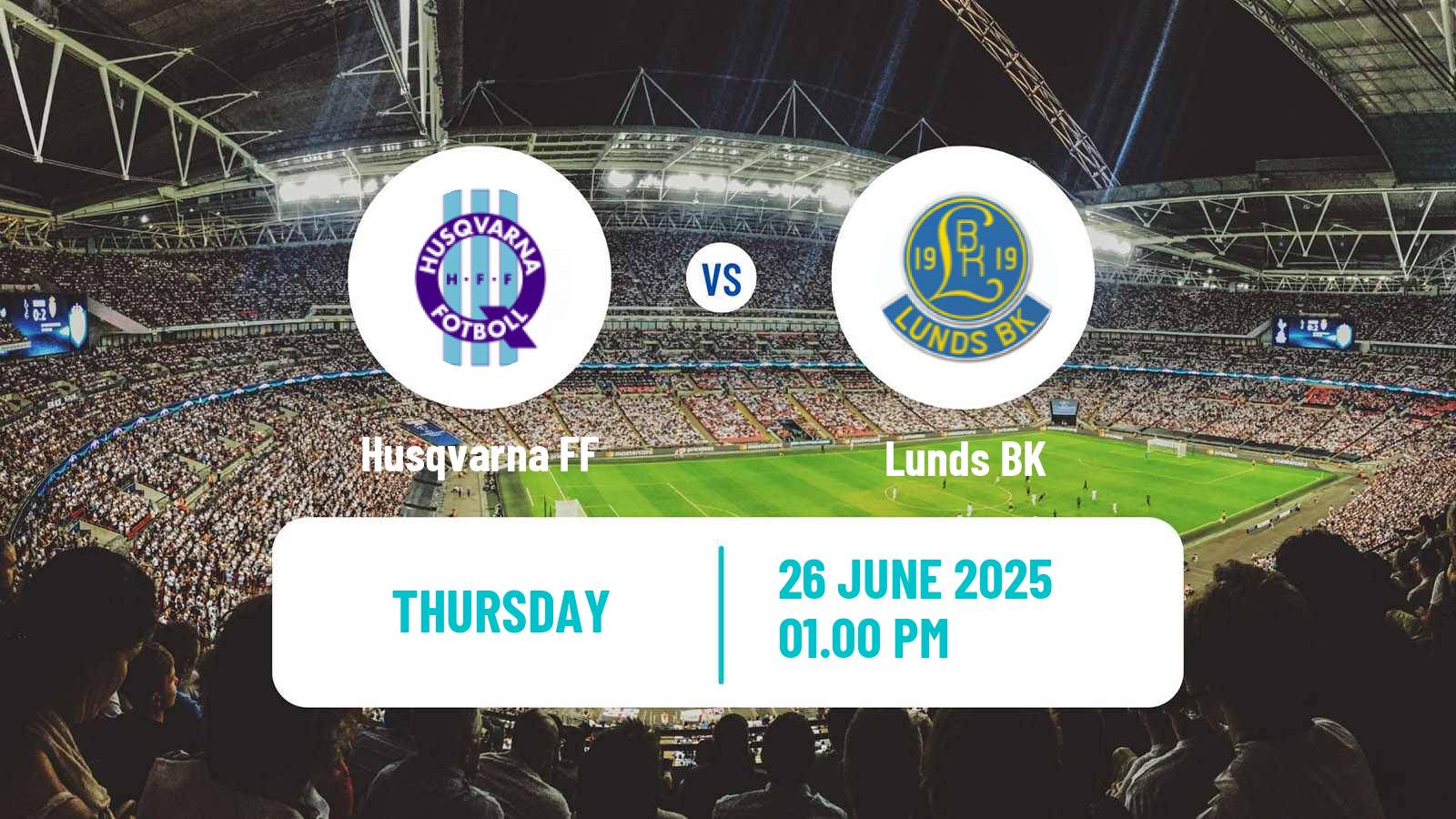 Soccer Swedish Division 1 Södra Husqvarna - Lunds
