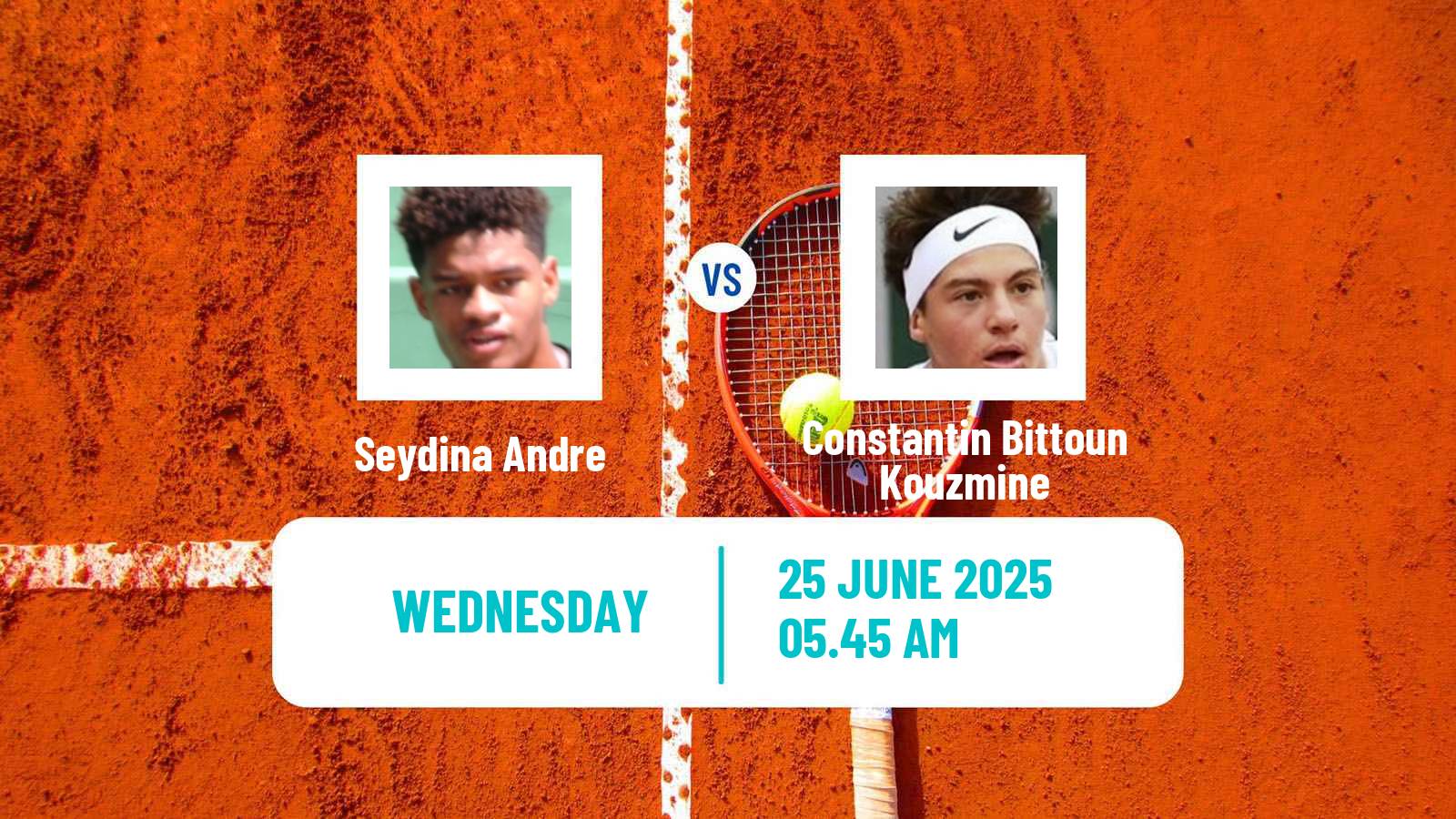 Tennis ITF M15 Kayseri 5 Men Seydina Andre - Constantin Bittoun Kouzmine