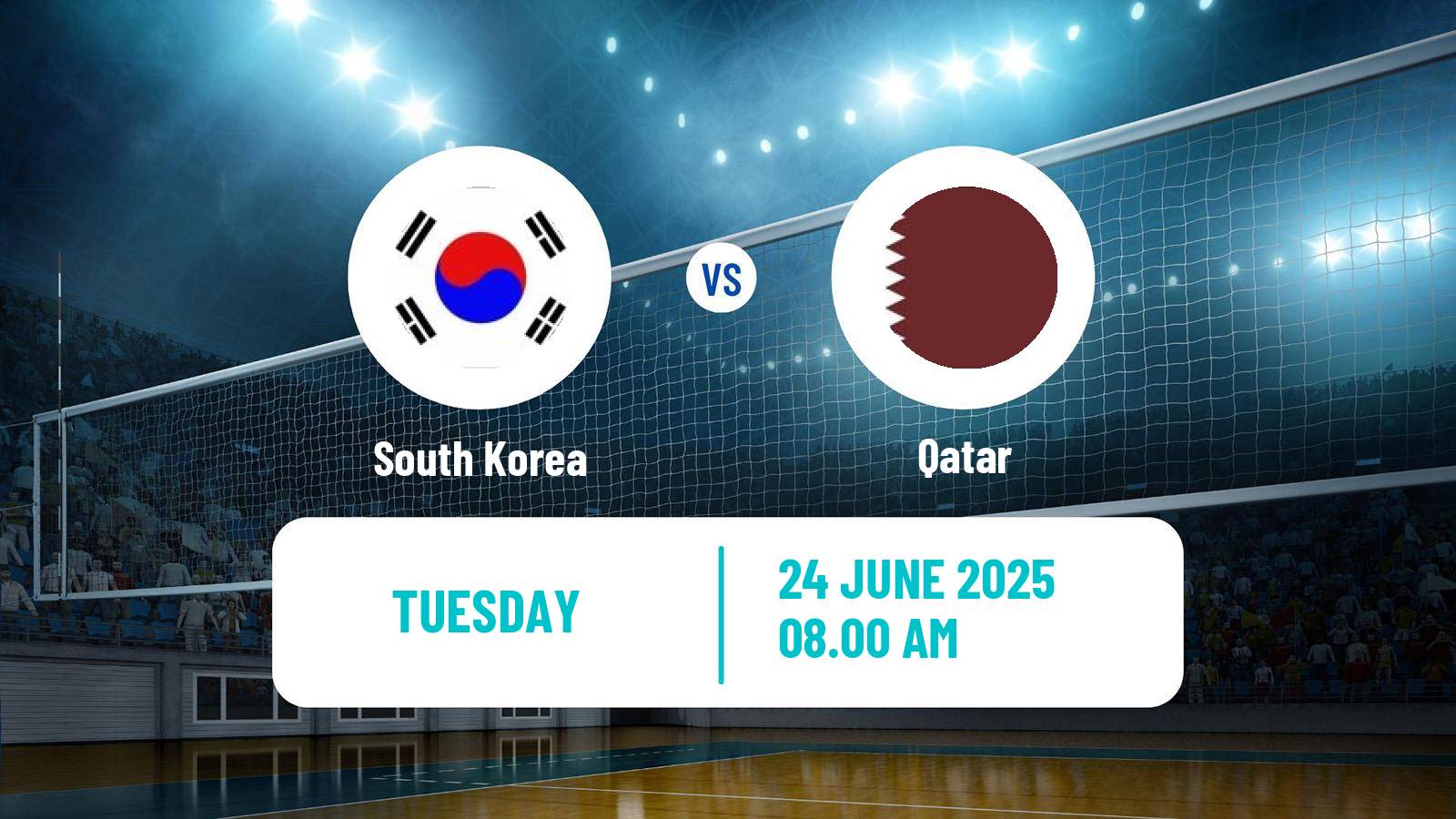 Volleyball AVC Challenge Cup Volleyball South Korea - Qatar