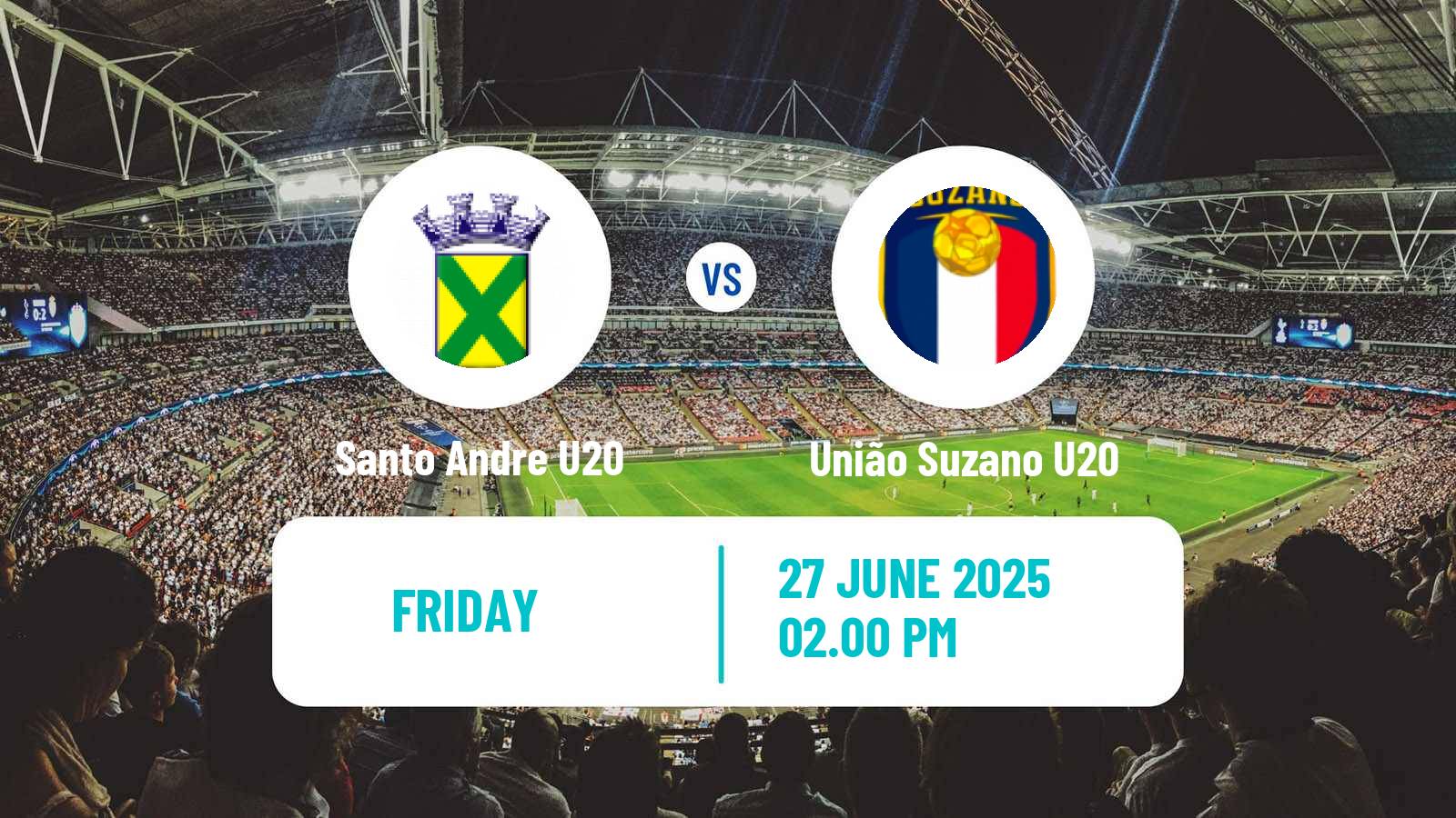 Soccer Brazilian Paulista U20 Santo Andre U20 - União Suzano U20