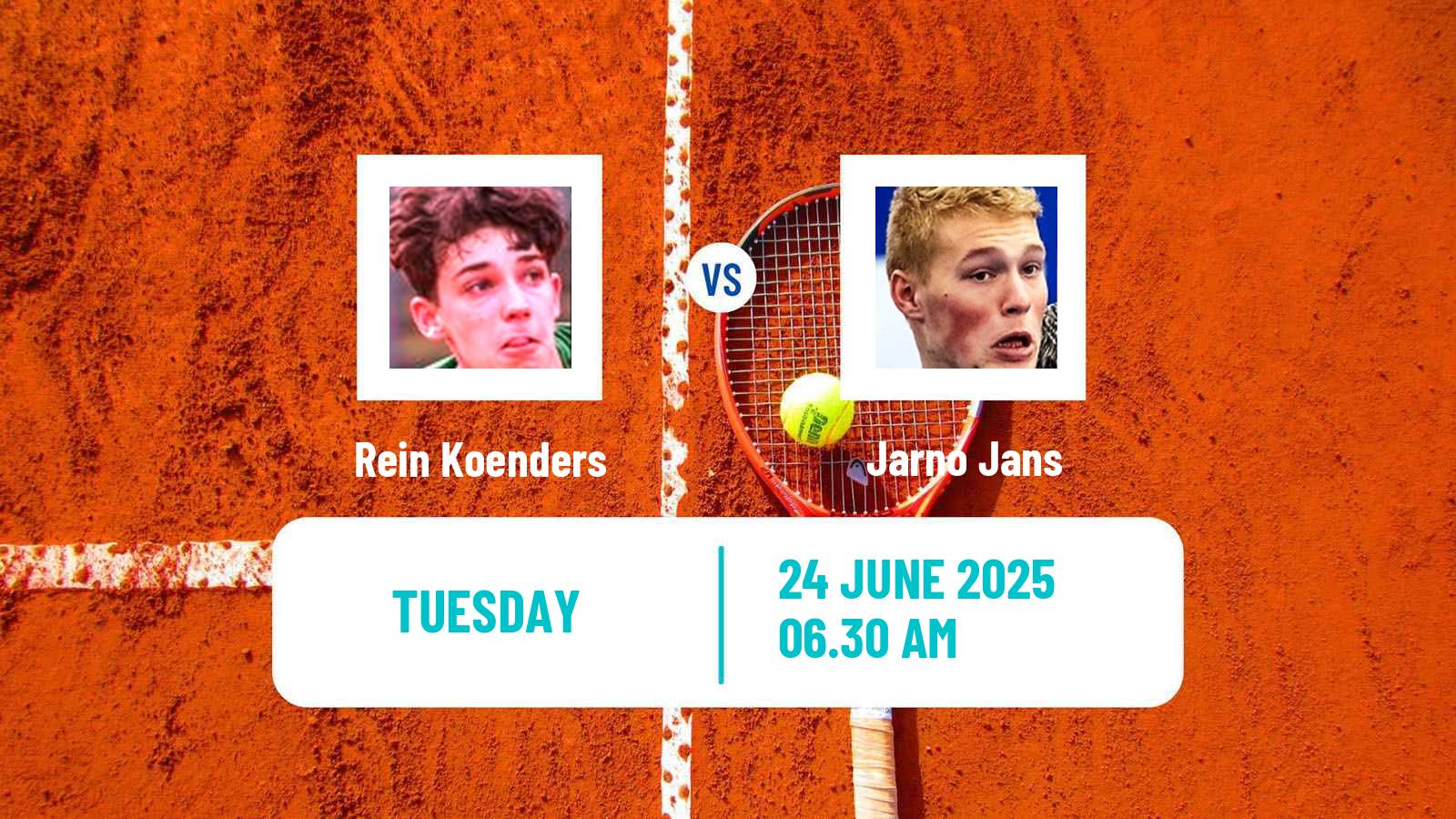 Tennis ITF M15 Alkmaar Men Rein Koenders - Jarno Jans