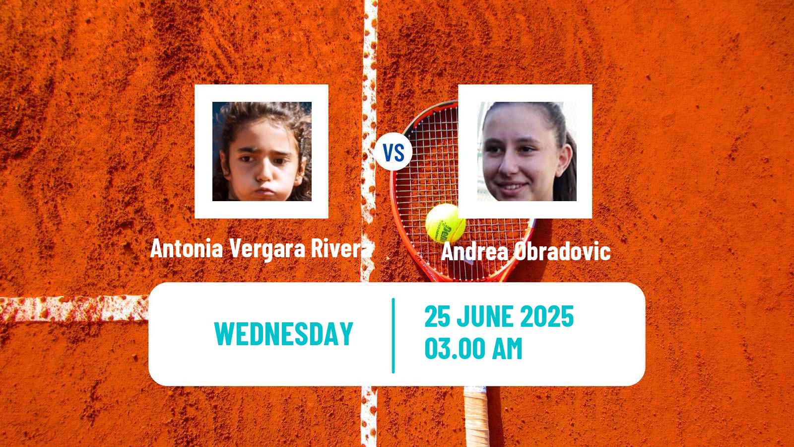 Tennis ITF W15 Kursumlijska Banja 8 Women Antonia Vergara Rivera - Andrea Obradovic