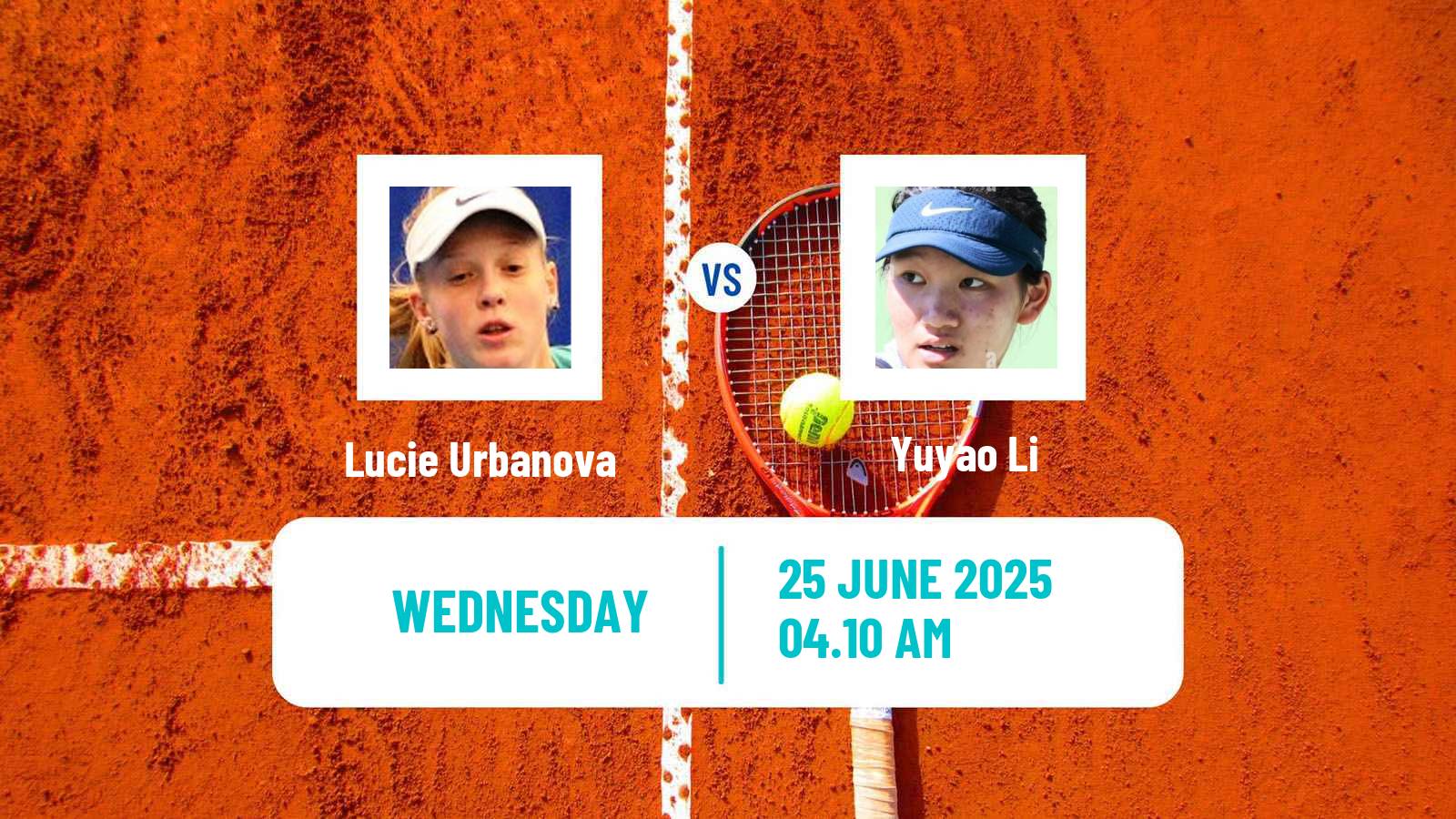 Tennis ITF W15 Kursumlijska Banja 8 Women Lucie Urbanova - Yuyao Li
