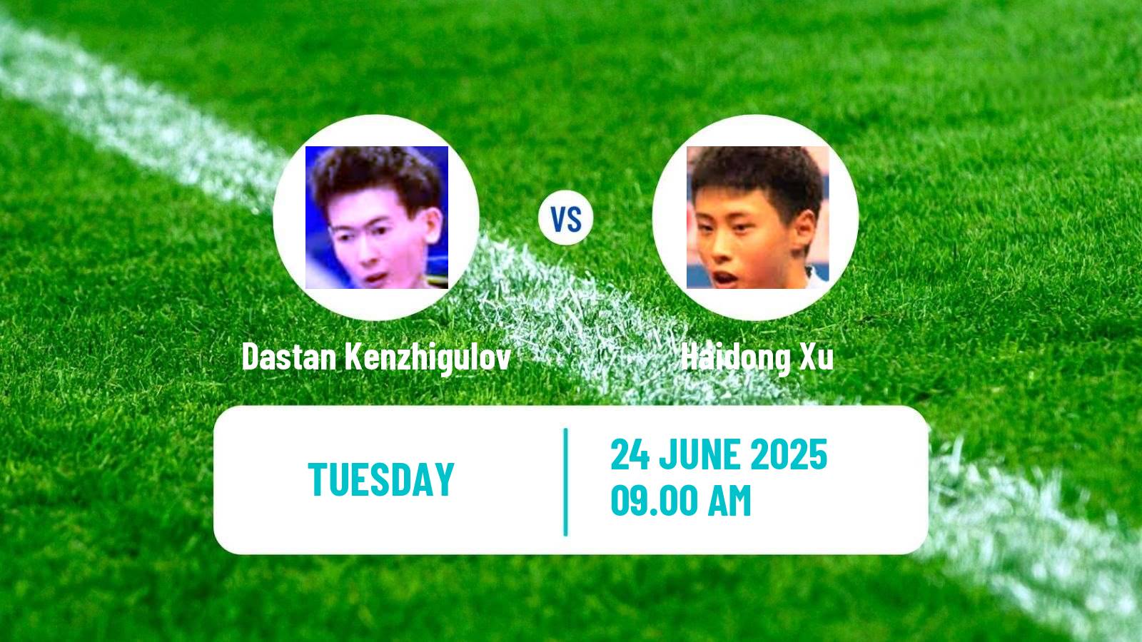 Table tennis Wtt Contender Zagreb Men Dastan Kenzhigulov - Haidong Xu