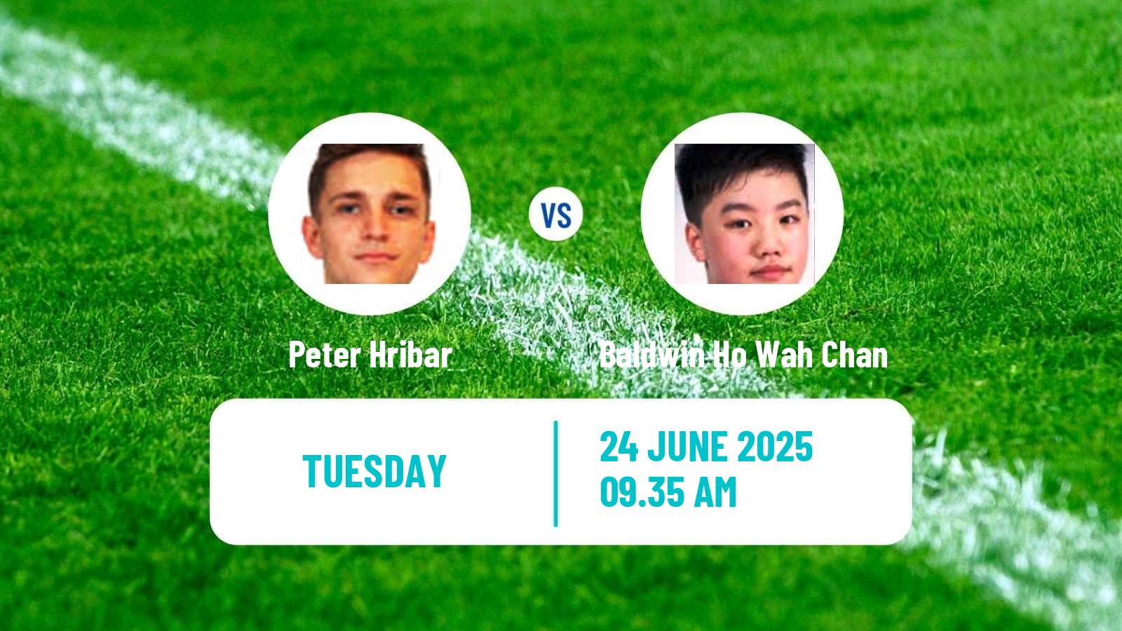 Table tennis Wtt Contender Zagreb Men Peter Hribar - Baldwin Ho Wah Chan
