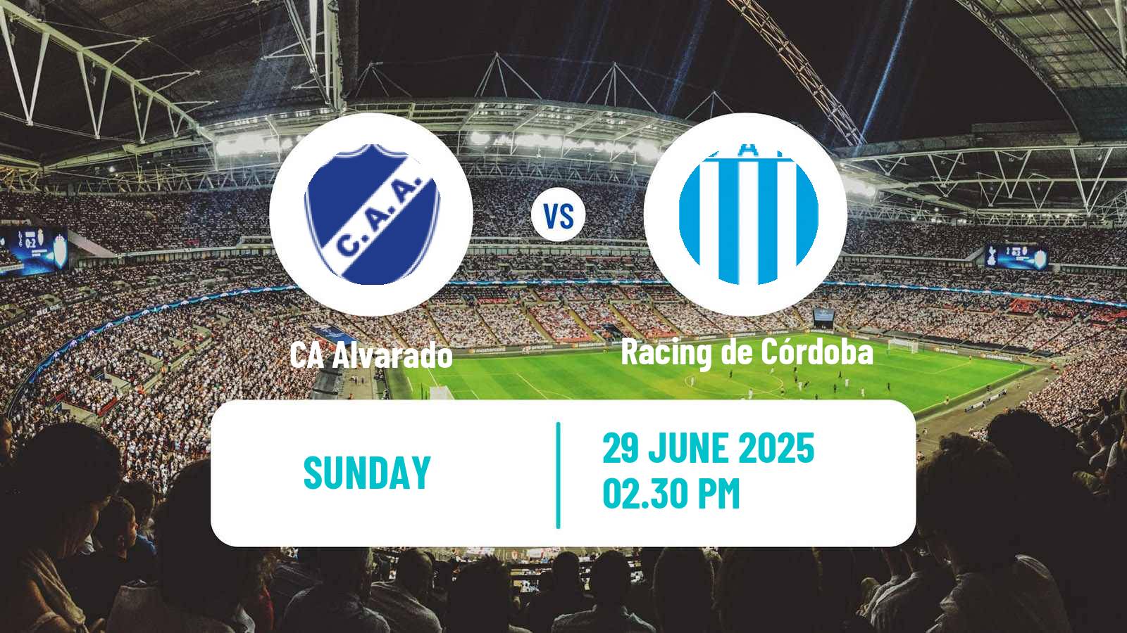 Soccer Argentinian Primera Nacional Alvarado - Racing de Córdoba