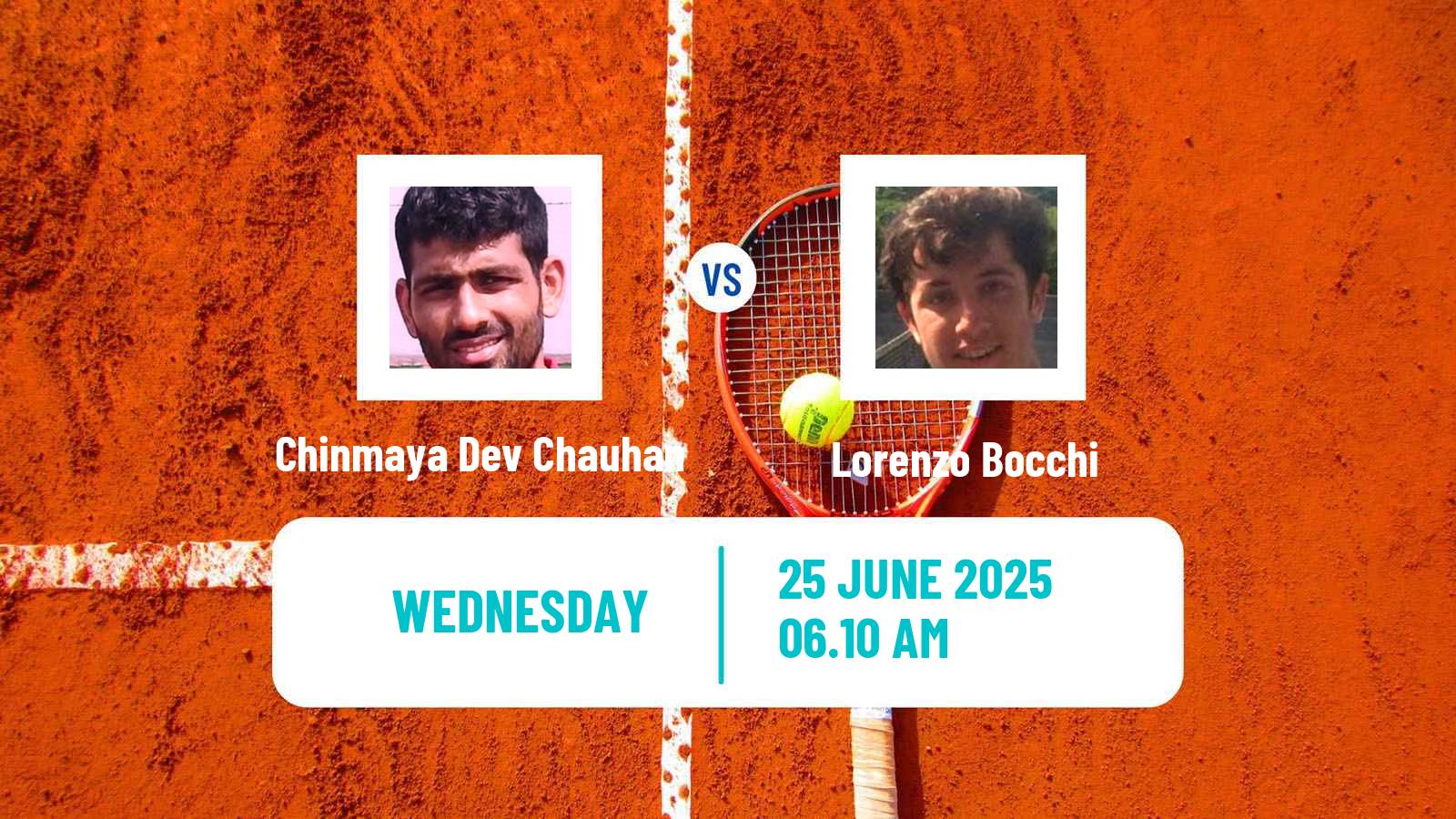 Tennis ITF M15 Bergamo Men Chinmaya Dev Chauhan - Lorenzo Bocchi