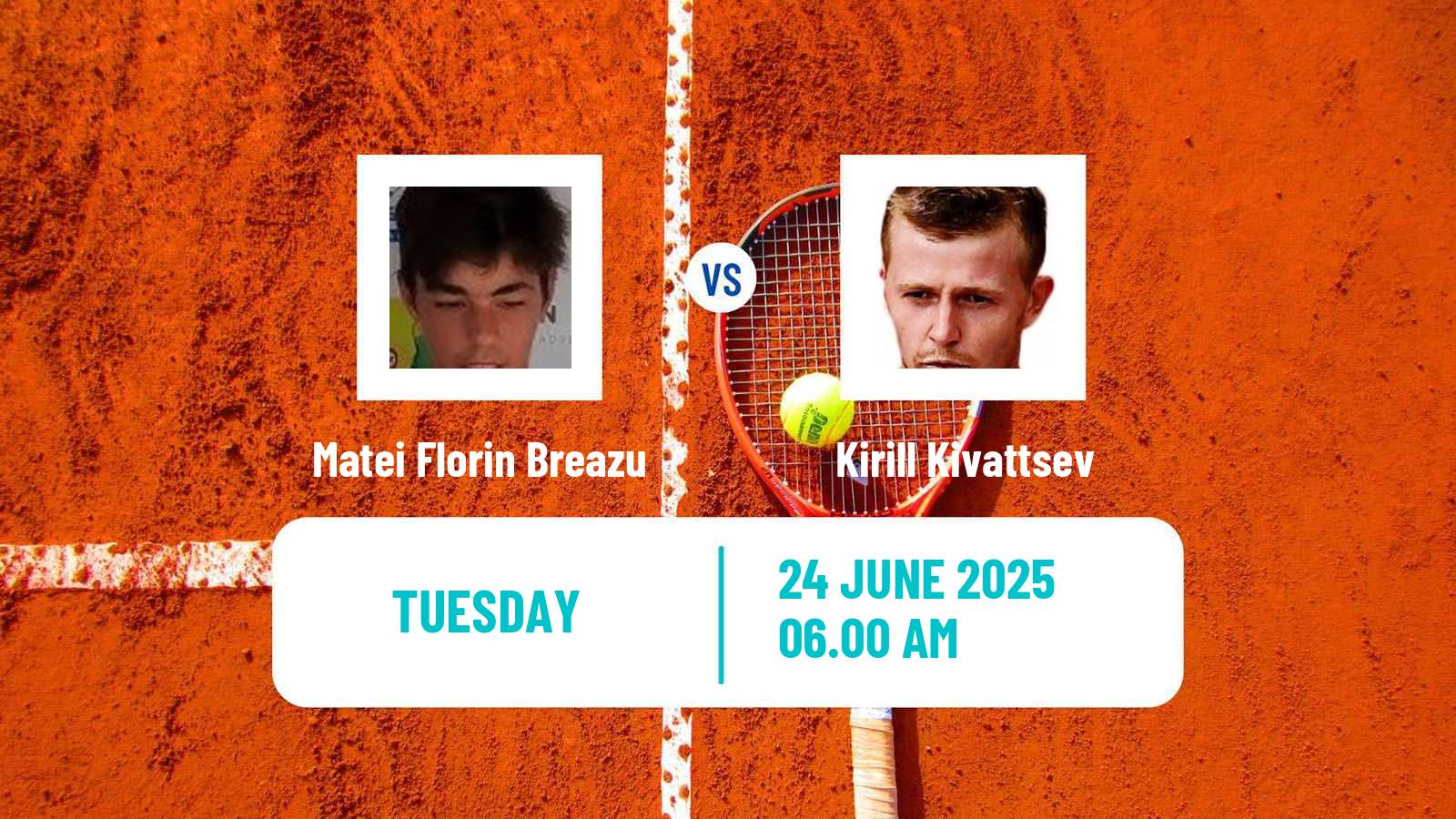 Tennis ITF M25 Targu Mures Men Matei Florin Breazu - Kirill Kivattsev