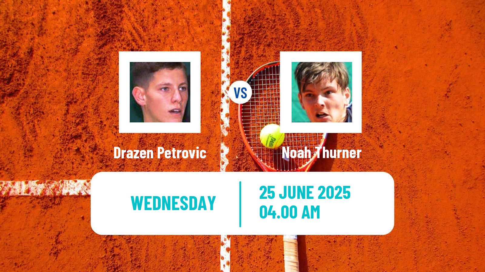 Tennis ITF M15 Zagreb Men Drazen Petrovic - Noah Thurner