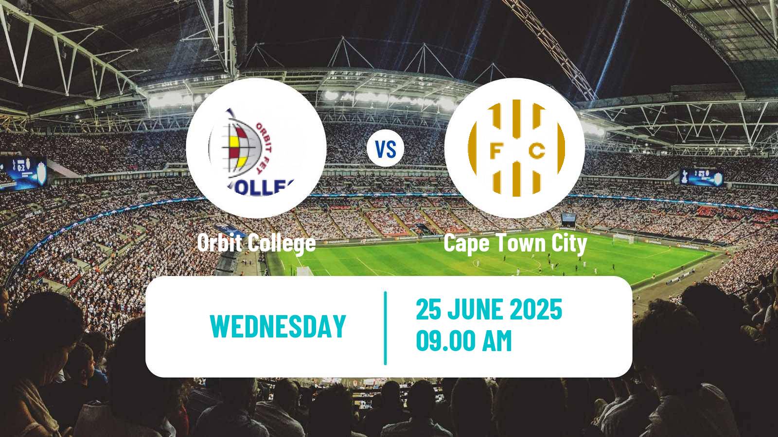 Soccer South African Premier Soccer League Orbit College - Cape Town City