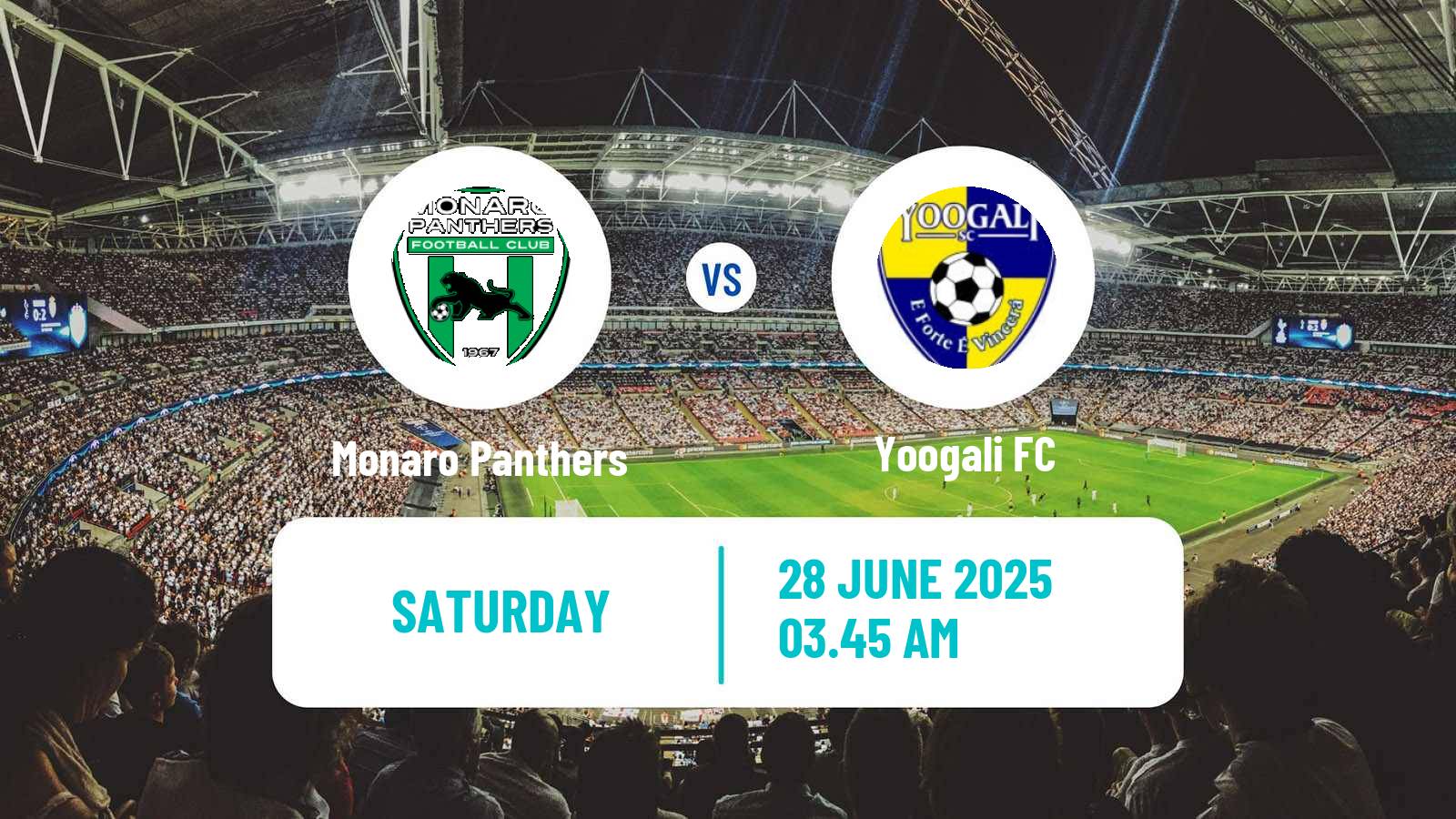 Soccer Australian NPL ACT Monaro Panthers - Yoogali
