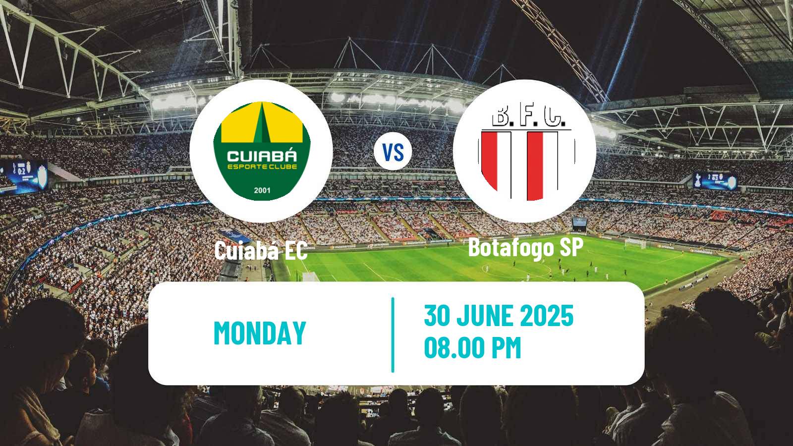 Soccer Brazilian Serie B Cuiabá - Botafogo SP