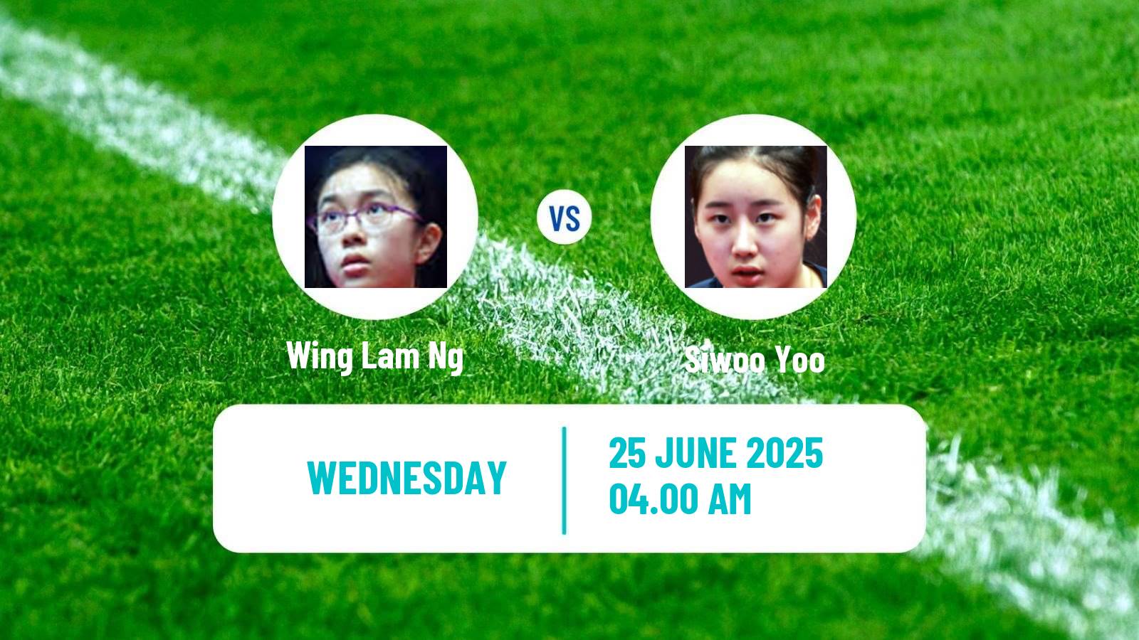 Table tennis Wtt Contender Zagreb Women Wing Lam Ng - Siwoo Yoo