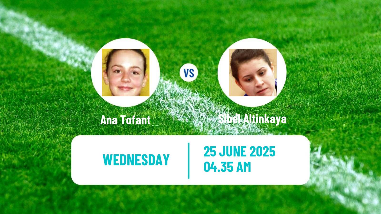 Table tennis Wtt Contender Zagreb Women Ana Tofant - Sibel Altinkaya