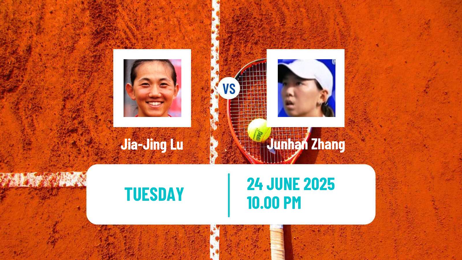 Tennis ITF W15 Hong Kong Women 2025 Jia-Jing Lu - Junhan Zhang