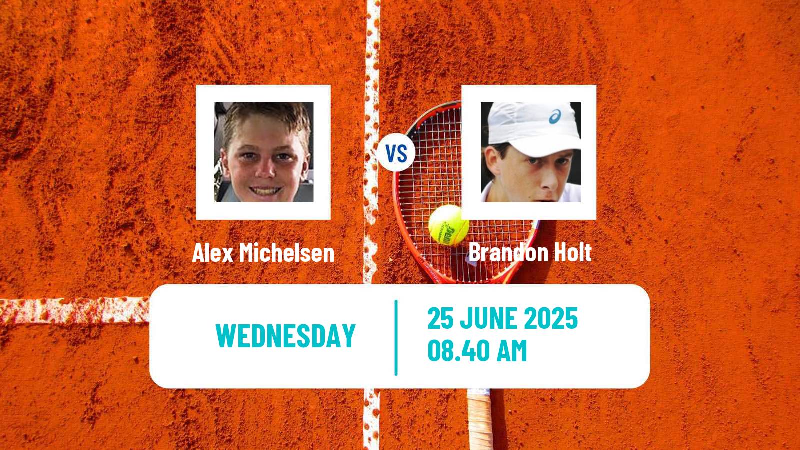 Tennis ATP Mallorca Alex Michelsen - Brandon Holt