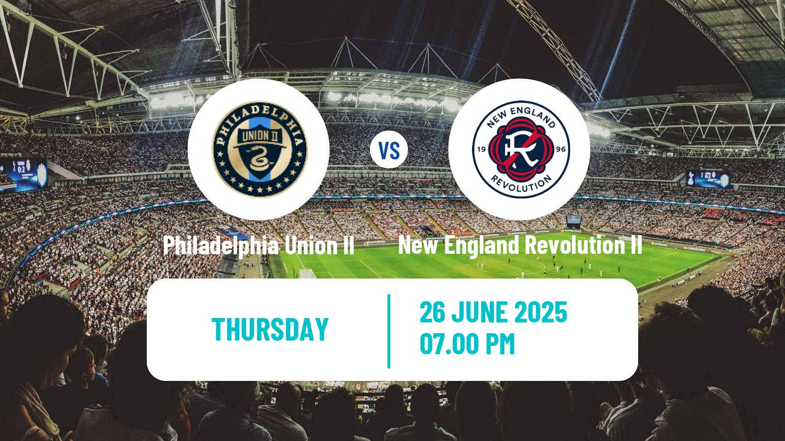 Soccer MLS Next Pro Philadelphia Union II - New England Revolution II