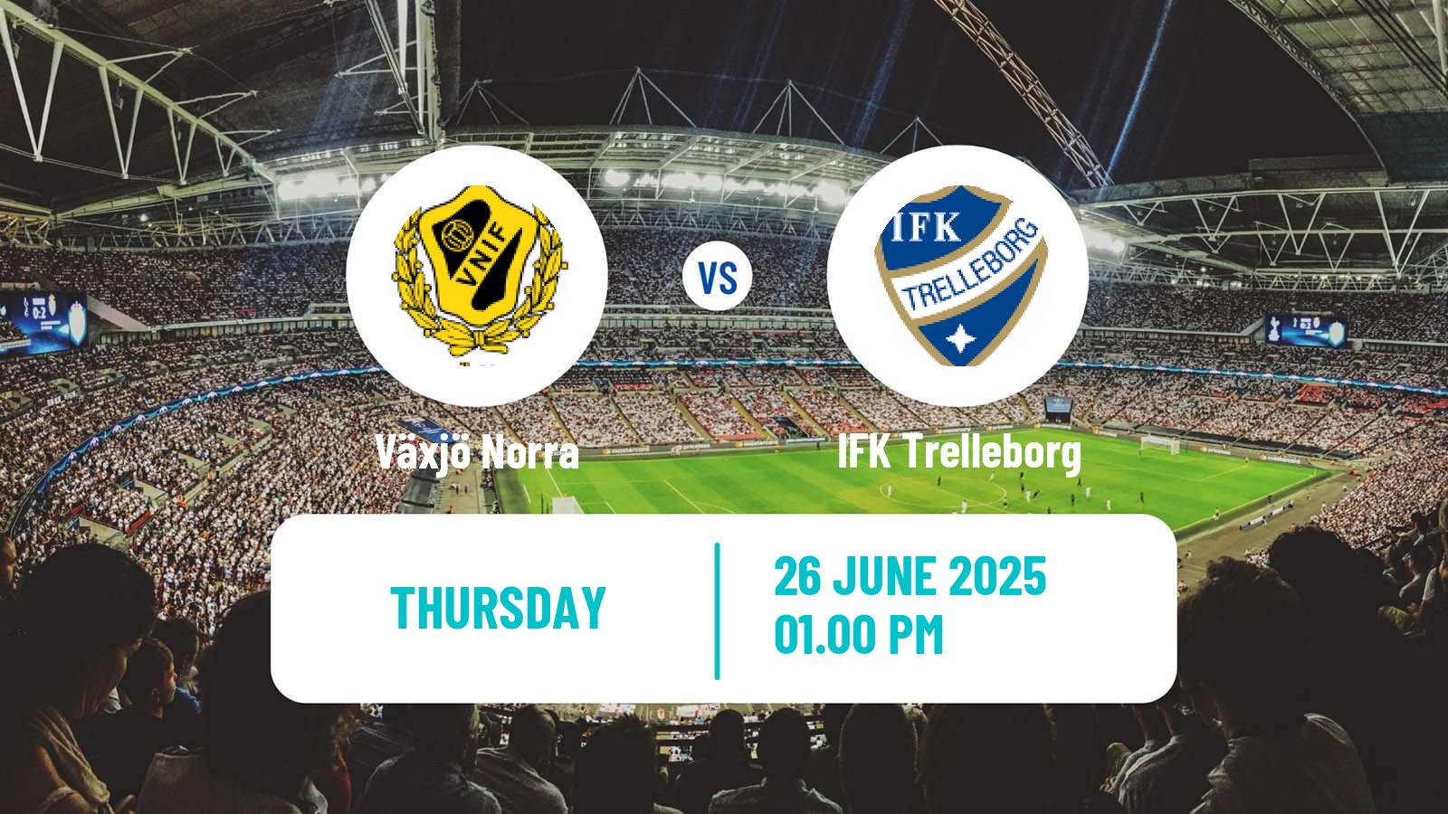 Soccer Swedish Division 2 - Södra Götaland Växjö Norra - IFK Trelleborg