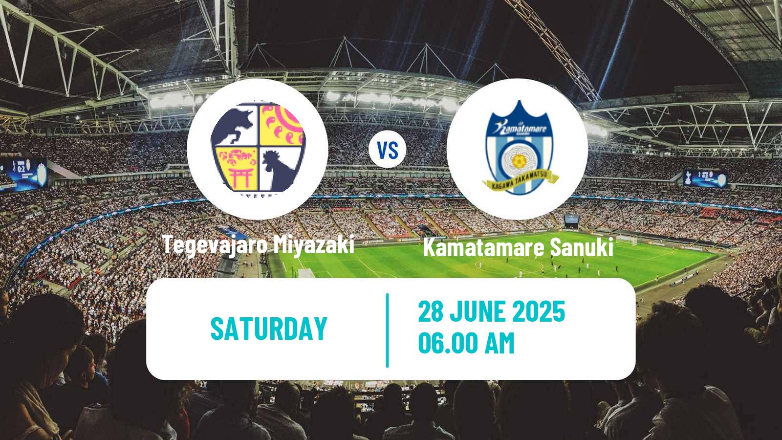 Soccer Japan J3 League Tegevajaro Miyazaki - Kamatamare Sanuki