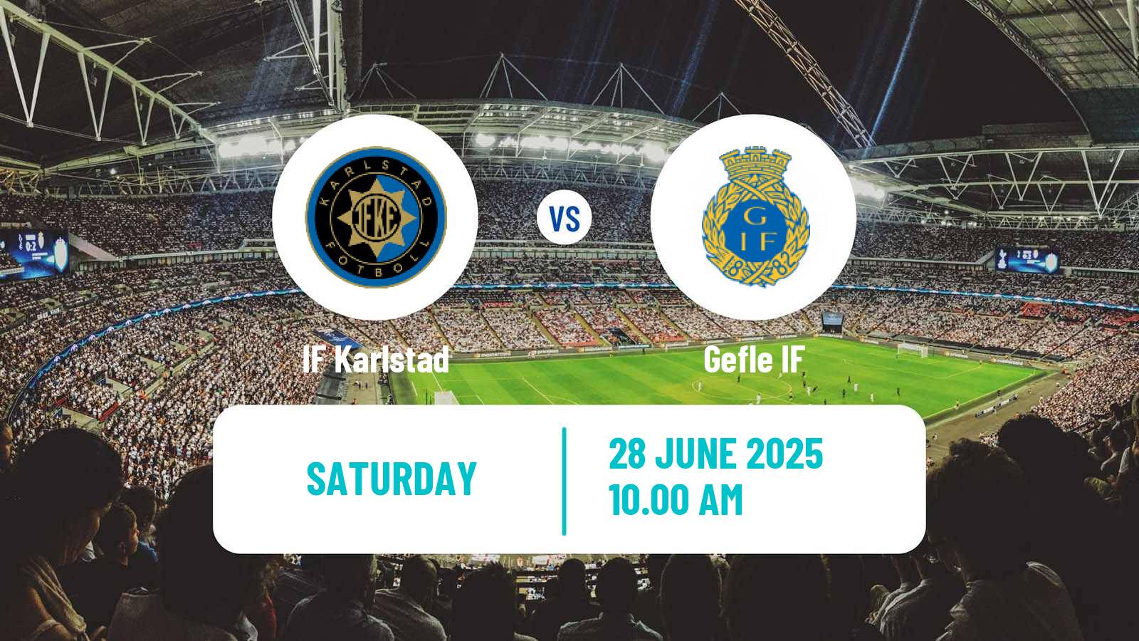 Soccer Swedish Division 1 Norra Karlstad - Gefle