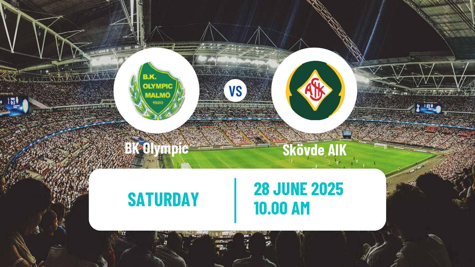 Soccer Swedish Division 1 Södra Olympic - Skövde AIK