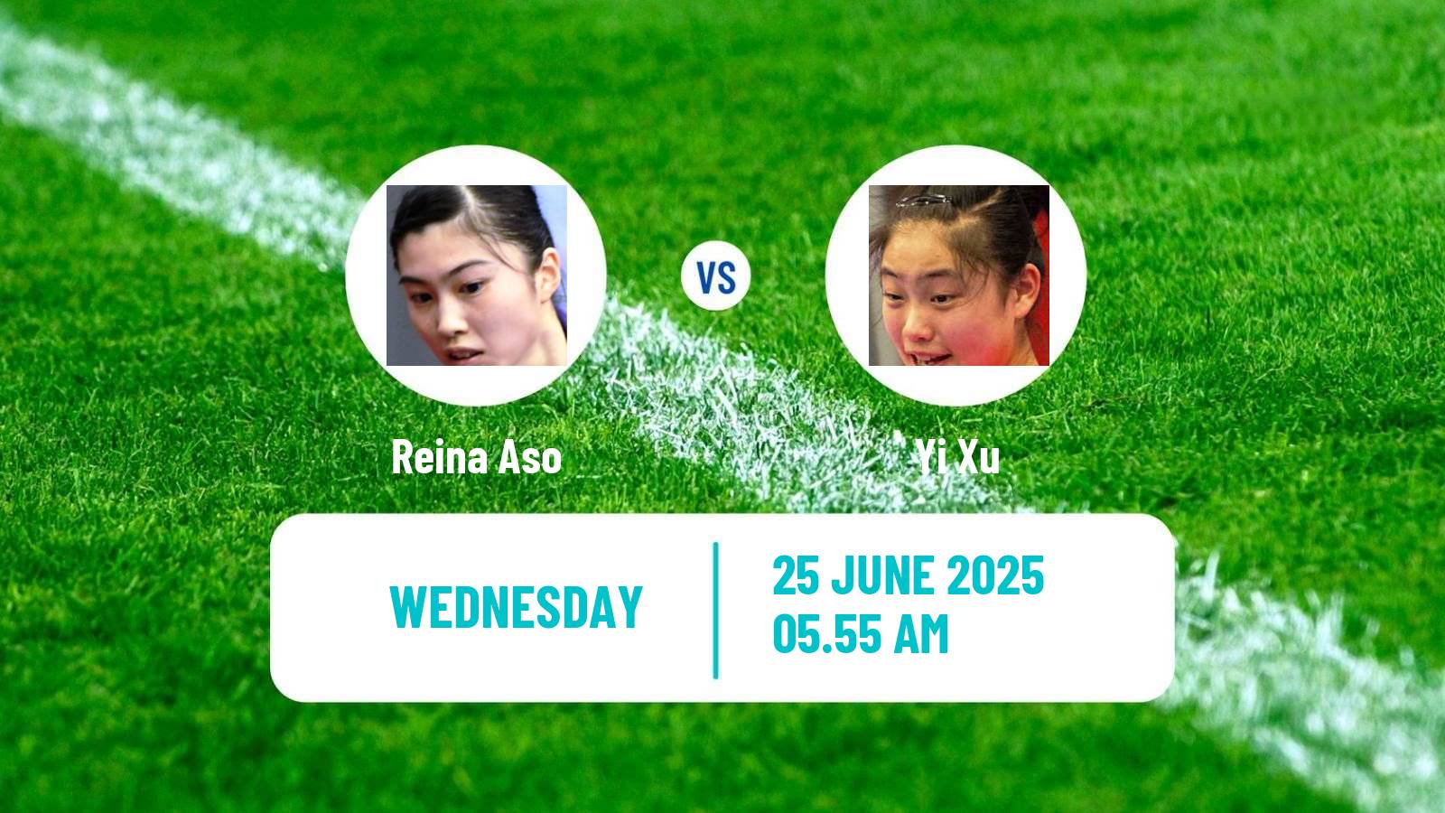 Table tennis Wtt Contender Zagreb Women Reina Aso - Yi Xu