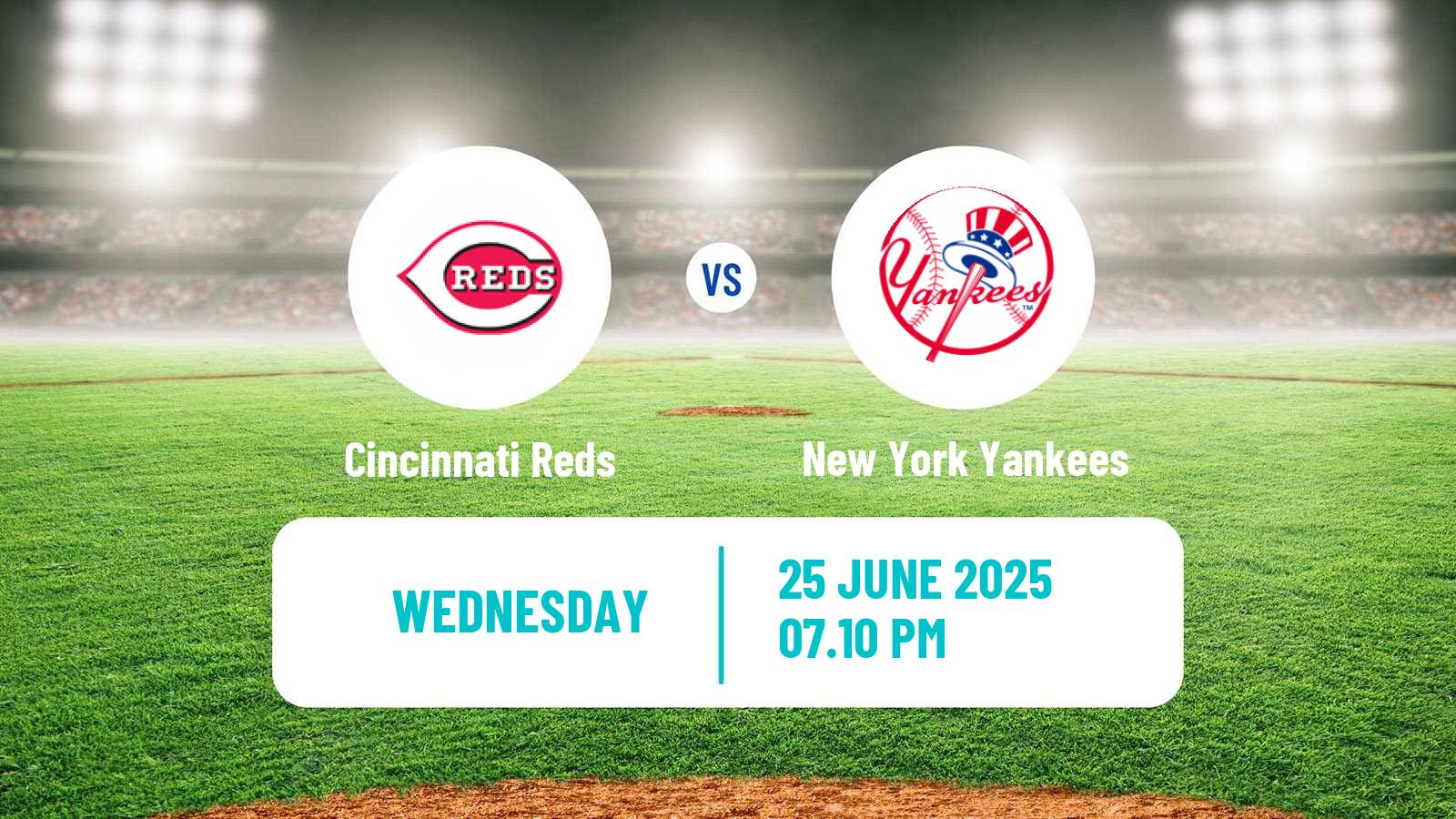Baseball MLB Cincinnati Reds - New York Yankees