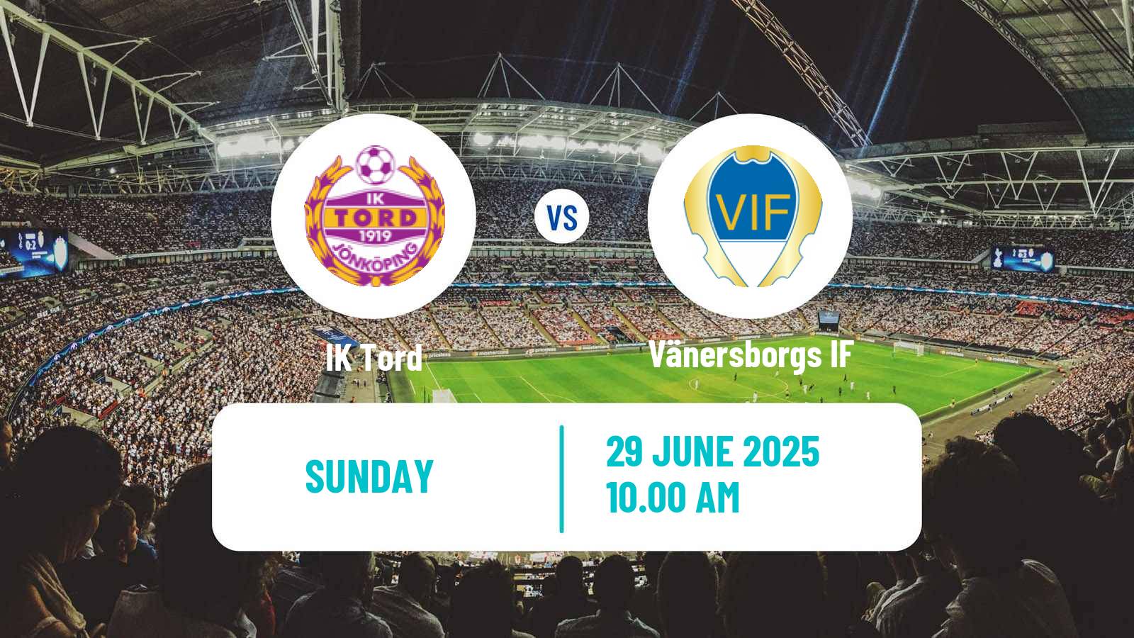 Soccer Swedish Division 2 - Norra Götaland Tord - Vänersborgs IF