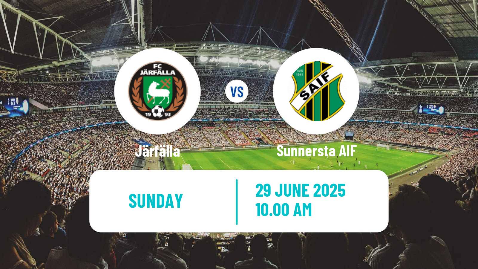 Soccer Swedish Division 2 - Norra Svealand Järfälla - Sunnersta AIF