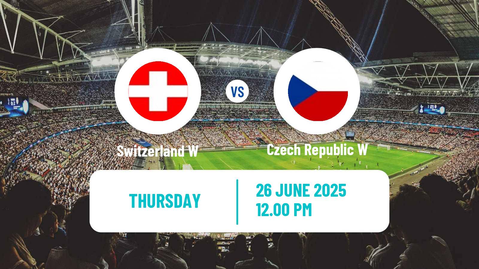 Soccer Friendly International Women Switzerland W - Czech Republic W