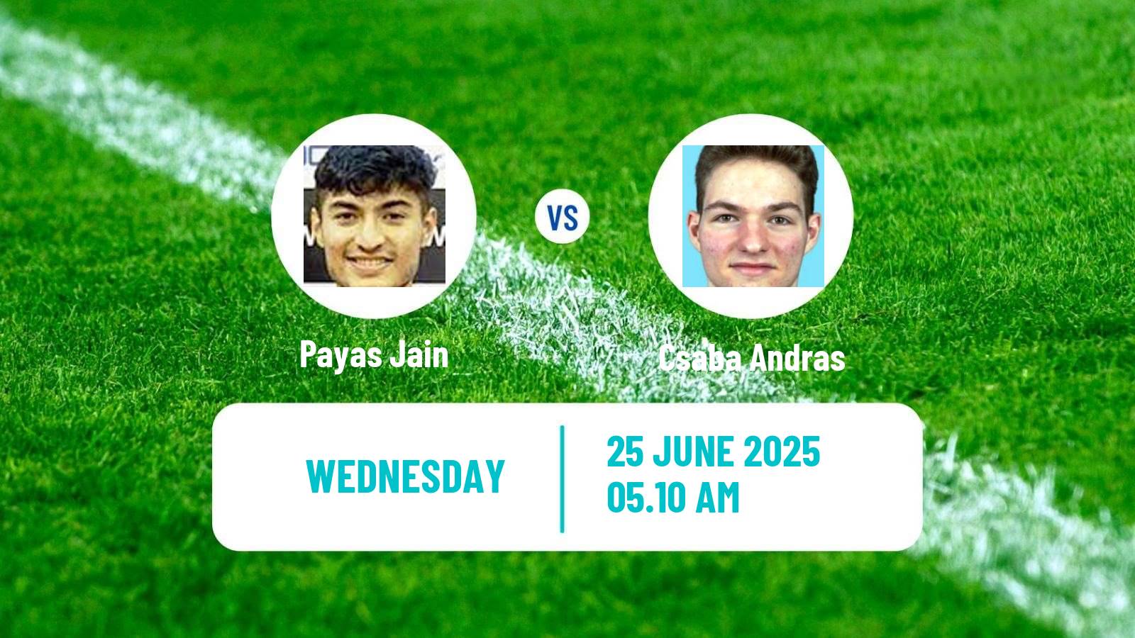 Table tennis Wtt Contender Zagreb Men Payas Jain - Csaba Andras