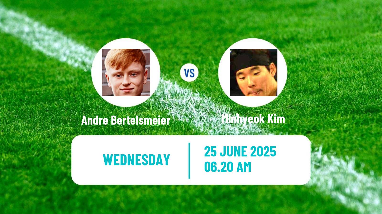 Table tennis Wtt Contender Zagreb Men Andre Bertelsmeier - Minhyeok Kim