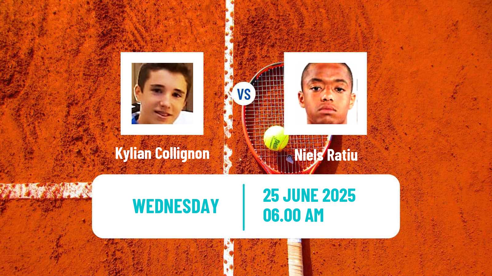 Tennis ITF M25 Brussels Men Kylian Collignon - Niels Ratiu