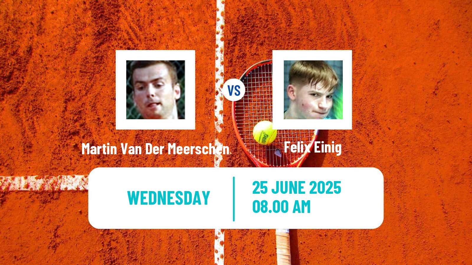Tennis ITF M25 Brussels Men Martin Van Der Meerschen - Felix Einig