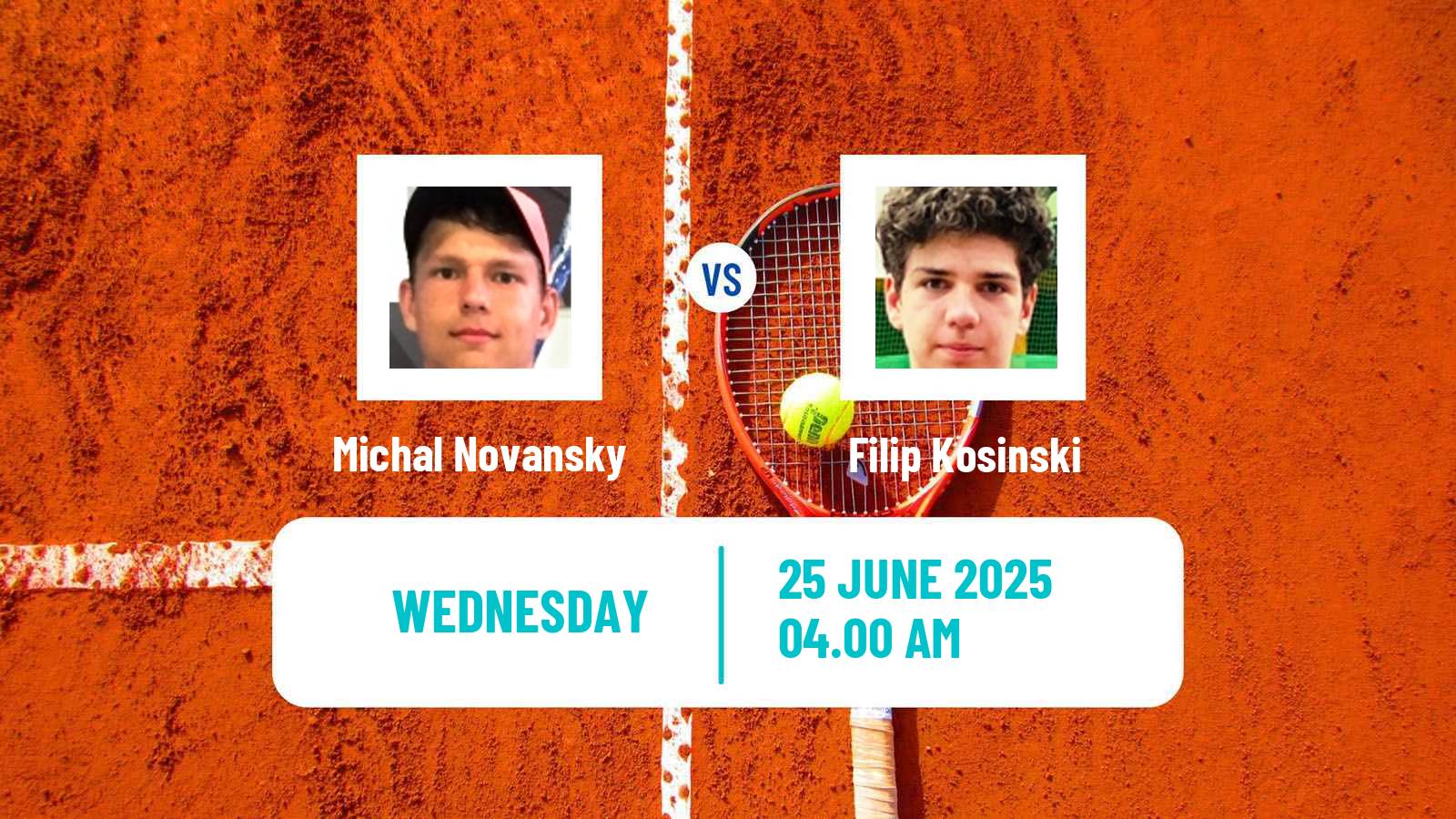 Tennis ITF M15 Grodzisk Mazowiecki Men Michal Novansky - Filip Kosinski