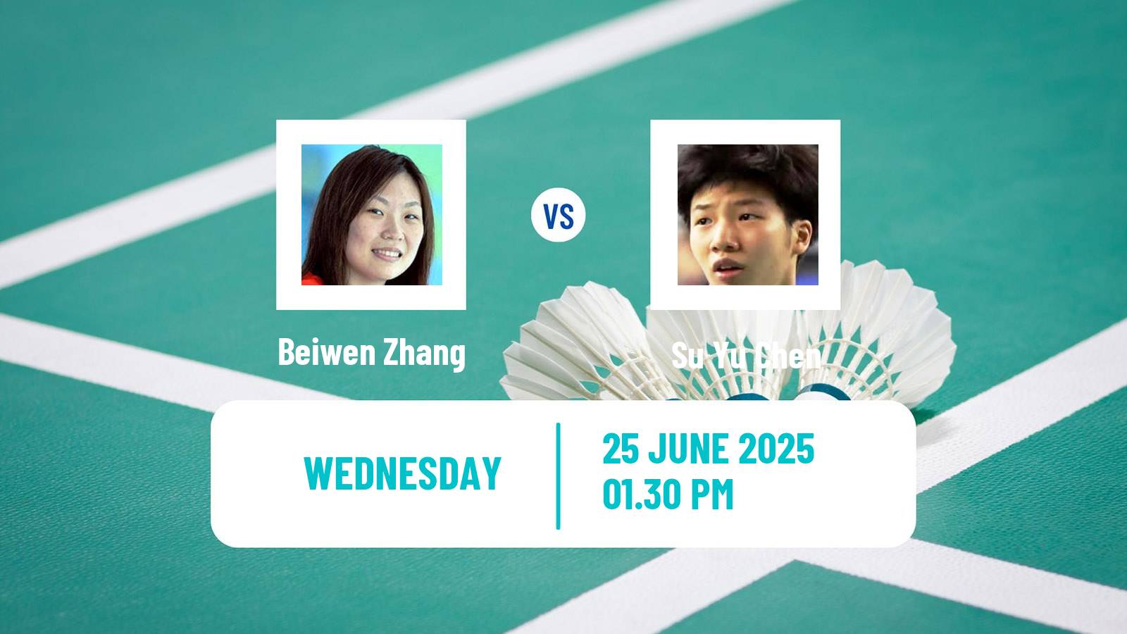 Badminton BWF World Tour Us Open Women Beiwen Zhang - Su Yu Chen