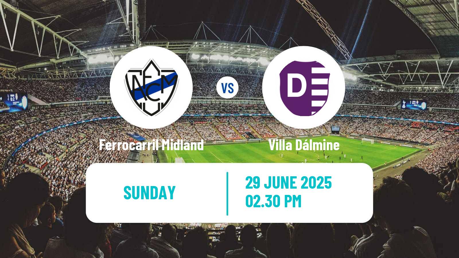 Soccer Argentinian Primera B Ferrocarril Midland - Villa Dálmine