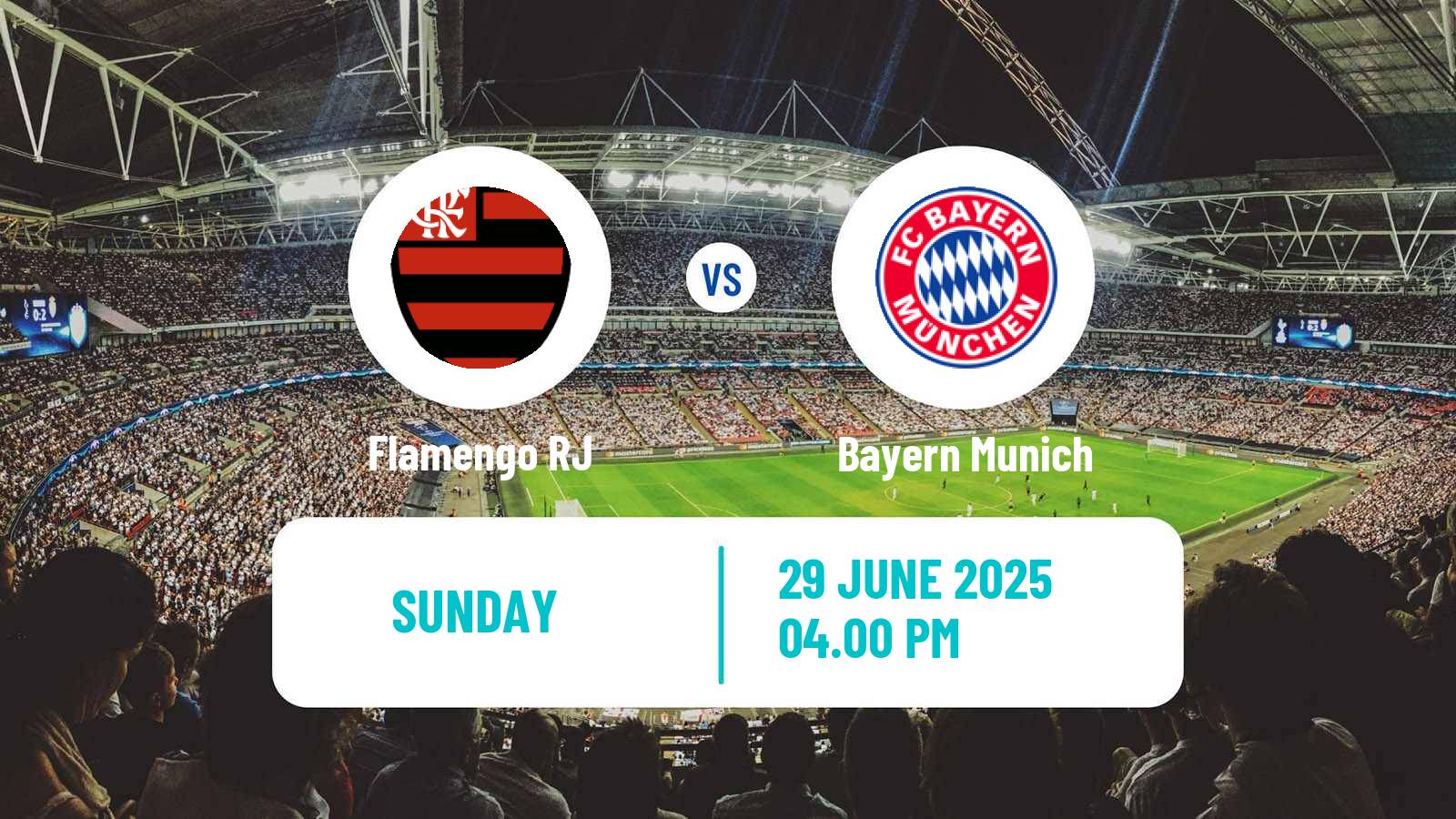 Soccer FIFA Club World Cup Flamengo - Bayern Munich